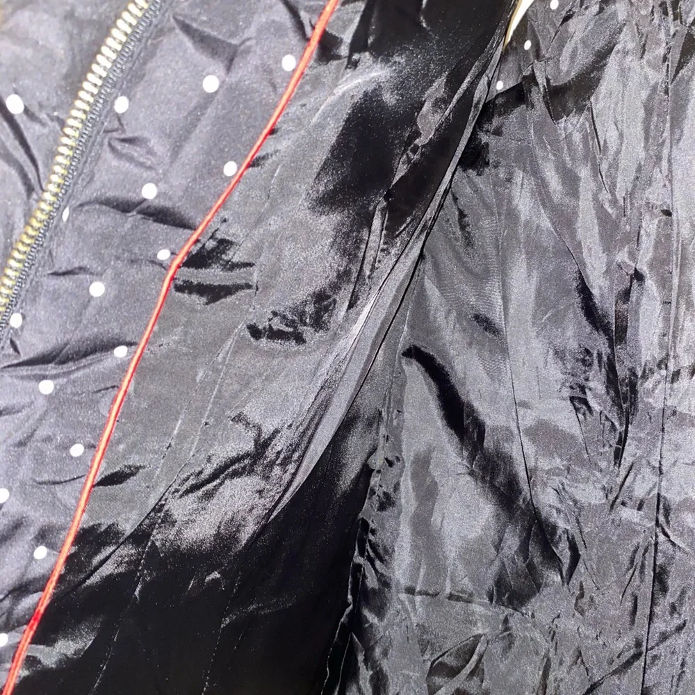 Medium Charter Club Polkadot Puffer Jacket - Picture 7 of 7
